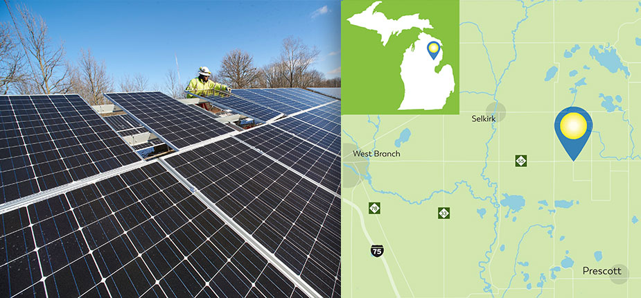 Logan solar panels